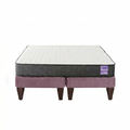 Cama 2 Plazas Base Separada Europea Colchón Aura