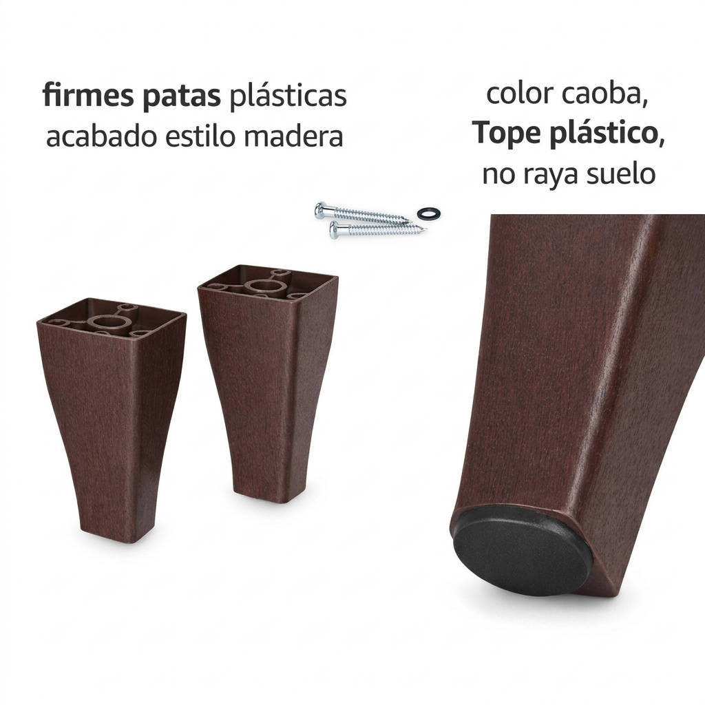 Cama Europea 2 Plazas Base Dividida Con Respaldo Stella