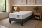Cama Europea 1 Plaza Colchón Luna 90 X 190 Cm