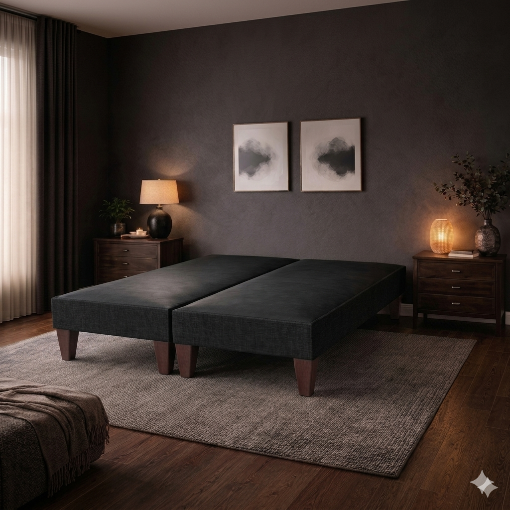 Base de cama Europea dividida King Colores 180 cm x 200 cm
