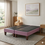 Base de cama Europea dividida King Colores 180 cm x 200 cm